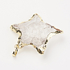 Natural Quartz Crystal Pendants G-G737-20-3