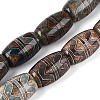 Tibetan Style dZi Beads TDZI-N001-018-1