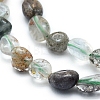 Natural Lodolite Quartz Beads Strands G-L550A-07-2