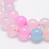 Natural Chalcedony Beads Strands G-E341-02-8mm-3