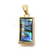 Brass Pendants KK-K389-035G-1