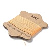 Waxed Nylon Cord YC-E005-0.45mm-04-3