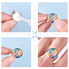 SUNNYCLUE Glass Cabochons GLAA-SC0001-03A-8