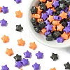 100Pcs 3 Colors Opaque Acrylic Beads MACR-FS0002-26-2