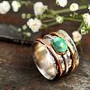 Retro Alloy Turquoise Finger Rings FS-WG5E832-03-1
