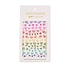 Laser Nail Art Stickers Decals MRMJ-T010-167B-3