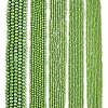 Electroplate Glass Beads Strands EGLA-A044-P2mm-B30-2