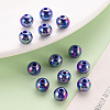 Opaque Acrylic Beads MACR-S370-D8mm-S014-6