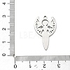 201 Stainless Steel Pendants SA-CBA6FBD-18P-3