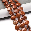 Natural Red Jasper Beads Strands X1-G-C159-A05-01-2
