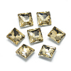 Pointed Back Glass Rhinestone Cabochons RGLA-T027-8x8mm-08-1
