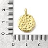 Brass with Enamel Pendants KK-D295-31G-04-2