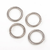 Tarnish Resistant 304 Stainless Steel Open Jump Rings STAS-G224-23P-01-1