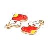 Christmas Alloy Enamel Pendants ENAM-D047-09LG-08-3