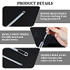12Pcs Spring Steel Elastic Band Threader Drawstring Guide FIND-FH0011-18-6