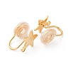 Brass Ear Cuff Findings KK-F898-16E-G-2