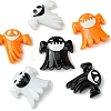 6Pcs 6 Styles Halloween Opaque Resin Decoden Cabochons CRES-FS0001-67-3