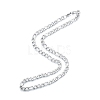 Men's 201 Stainless Steel Figaro Chains Necklace NJEW-N050-A08-7-55P-3