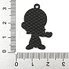 Halloween Alloy Enamel Pendants ENAM-M220-02I-B-3