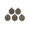 Alloy Pendant Cabochon Settings PALLOY-N156-01Q-AB-1