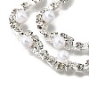 Brass Crystal Rhinestone Cup Chains OCOR-XCP0002-75-3