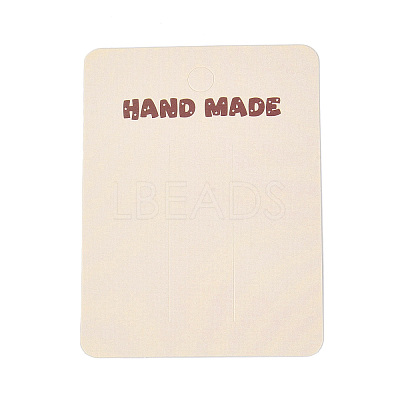 Cardboard Paper Jewelry Display Cards for Hair Clip Storage CDIS-N004-14-1