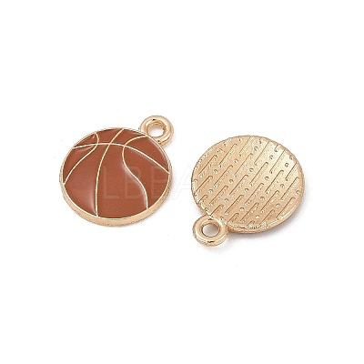 Alloy Enamel Pendants ENAM-V001-01D-KCG-1