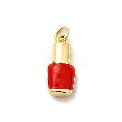 Brass Enamel Pendants KK-A268-03G-B02-1