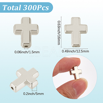 300Pcs CCB Plastic Beads FIND-SP0003-31P-1