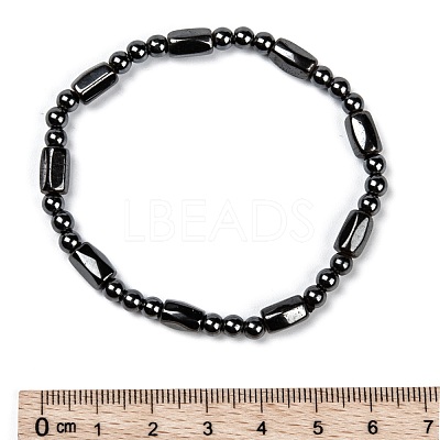 Magnetic Hematite Bracelets X-BJEW-Q005-1