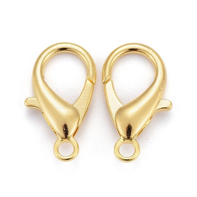 Zinc Alloy Lobster Claw Clasps E107-G-1