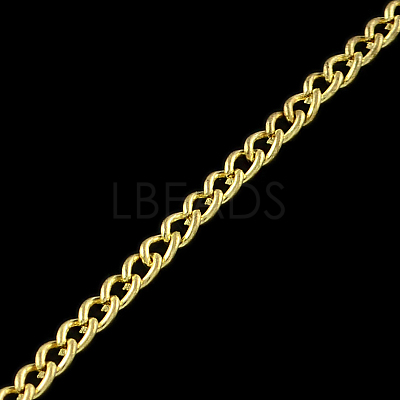 Unwelded Iron Curb Chains CH-R078-07LG-1