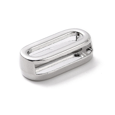 Alloy Letter Slide Charms FIND-A023-17O-1