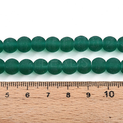 Transparent Glass Beads Strands GLAA-T032-T8mm-MD21-1