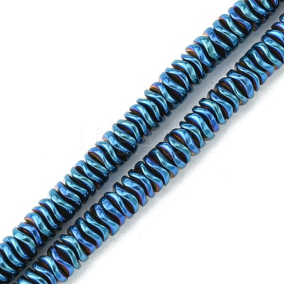 Electroplated Synthetic Non-Magnetic Hematite Beads Strands G-H020-M01-09-1