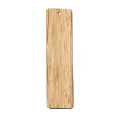 Blank Bamboo Bookmark AJEW-WH0282-58B-1
