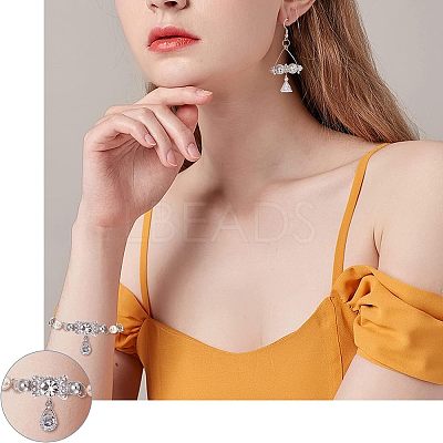 60Pcs 3 Style Alloy Rhinestone Bar Spacers ALRI-FH0001-05-1