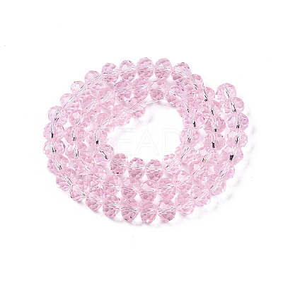 Glass Beads Strands EGLA-A034-T6mm-D10-1