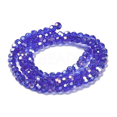 Transparent Glass Beads LS-EGLA-A035-T4mm-B21-1