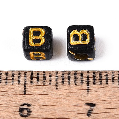 Opaque Acrylic Beads SACR-T035-20B-1