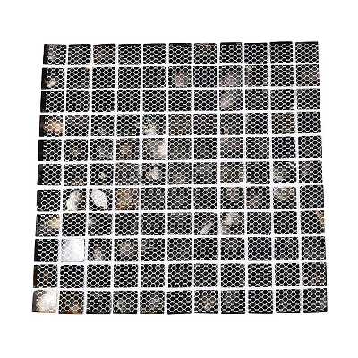 Natural Black Lip Mosaic Tiles Cabochons SHEL-Q029-10-1