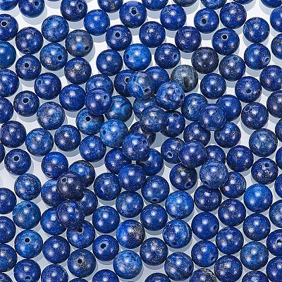 Natural Lapis Lazuli Beads G-NB0001-03-1