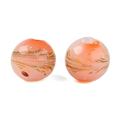 Handmade Lampwork Beads LAMP-T023-02B-02-1