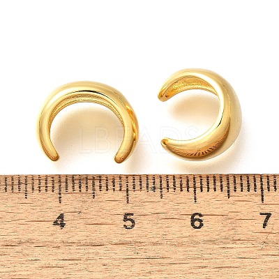 Rack Plating Brass Cuff Earrings for Women LS-EJEW-H091-17G-1