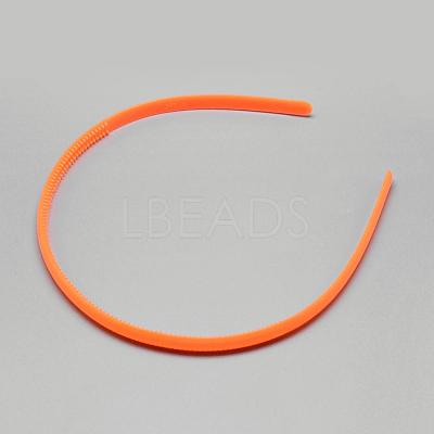 Plain Plastic Hair Band Findings OHAR-Q275-02D-1