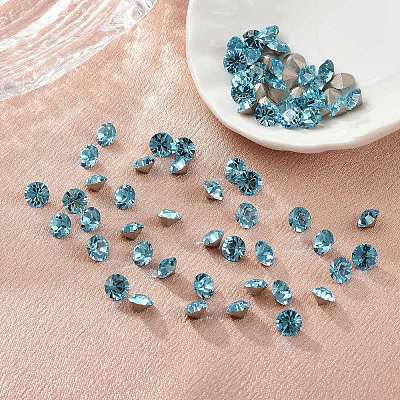 Preciosa&reg MAXIMA Crystal Round Stones Y-PRC-RBSS29-60010-1