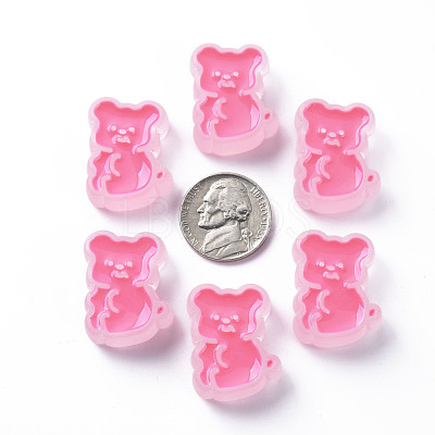 Transparent Acrylic Beads MACR-S374-07B-06-1