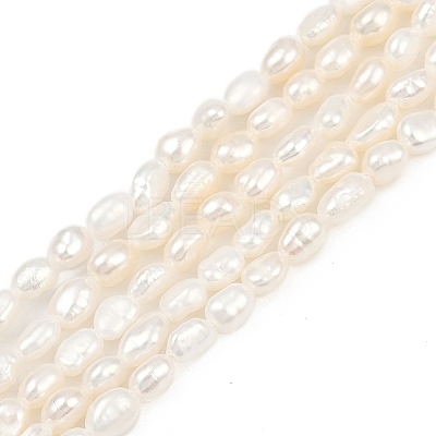 Natural Cultured Freshwater Pearl Beads Strands PEAR-P064-20E-05A-1