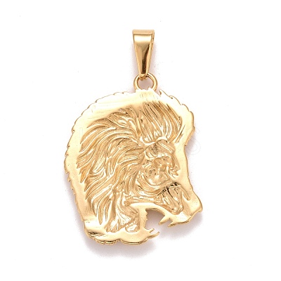 Ion Plating(IP) 304 Stainless Steel Pendants STAS-D165-14G-04-1
