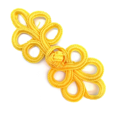 Handmade Chinese Frogs Knots Buttons Sets BUTT-WH0014-24H-1